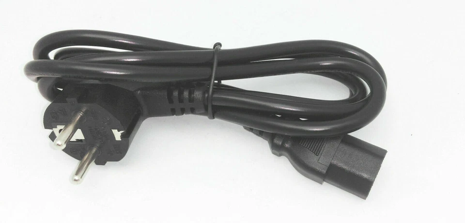 NEW EU AC Power Cord Cable 3-Prong Plug Standard PC Monitor Desktop Printer - Image 4 of 4