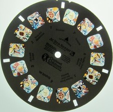 Cincinnati Children's Hospital Menu on a 2003 View-Master Advertising Reel 