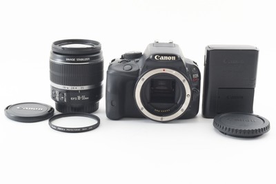 Canon EOS Kiss X7/Rebel SL1/100D Camera w/ EF-S 18-55 IS Lens Kit 