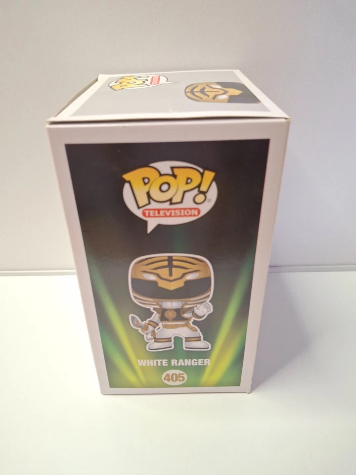 Funko Pop ! White Ranger 405 Power Rangers - Photo 4/4