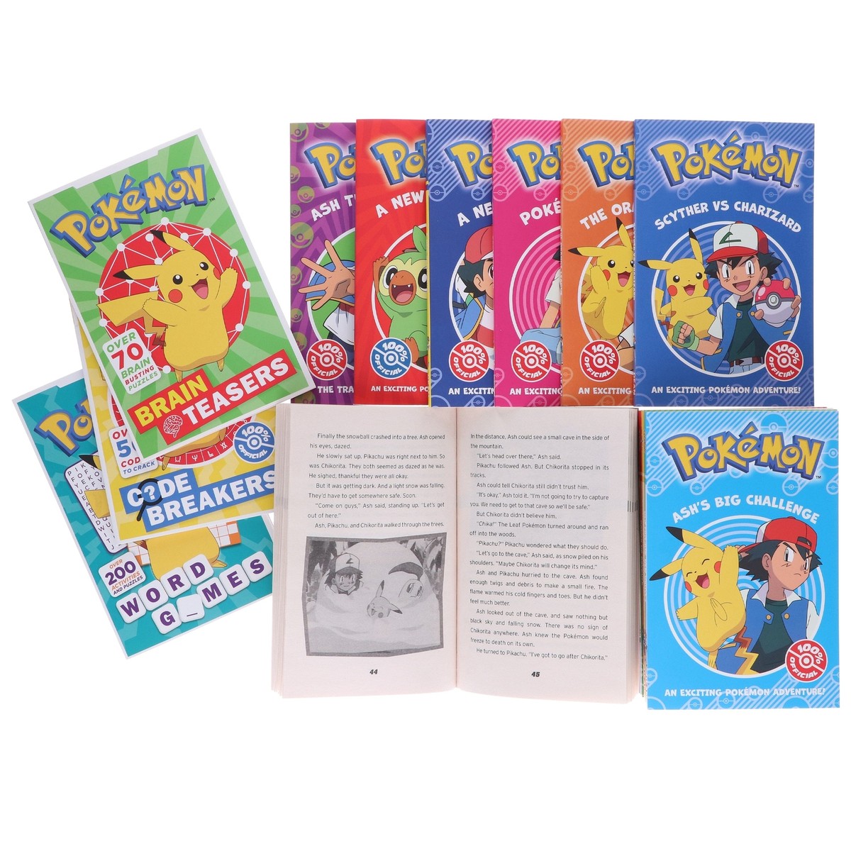Pokemon Mega Collection 18 Books Box Set - Ages 5-8 - Paperback | eBay