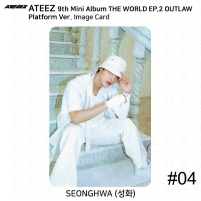 ATEEZ 9th Mini Album THE WORLD EP.2 OUTLAW Platform Ver QR