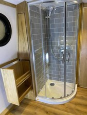 1800cm Small / Low Height Quadrant Shower Doors