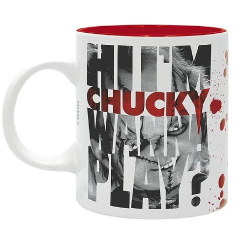 Chucky die Mörderpuppe - Tasse - Childs Play - Kaffeebecher - Logo - Mug - Picture 2 of 3