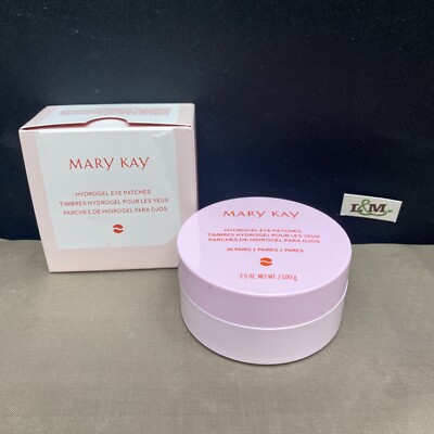 Mary Kay Hydrogel Eye Patches Full Size 30 Pairs 3.5 oz New In Box
