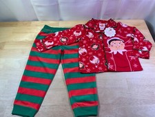 New Boy s The Elf on the Shelf PJ Set Sz 4T Mix/Matched Cute