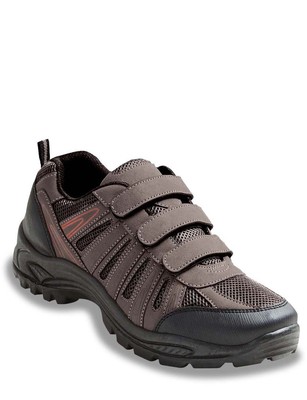 Walking Shoes | Wide Fitting | Triple Strap Touch Fastening for Comfort |