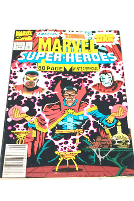 MARVEL SUPER-HEROES 80 PAGE WINTER SPECIAL * 1992 * DR. STRANGE * IRON MAN | Com