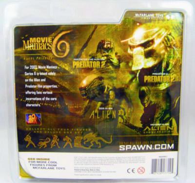 Set Mcfarlane Toys Alien versus Predator Movie Maniacs 5 action figure Damaged - Jeux & Jouets
