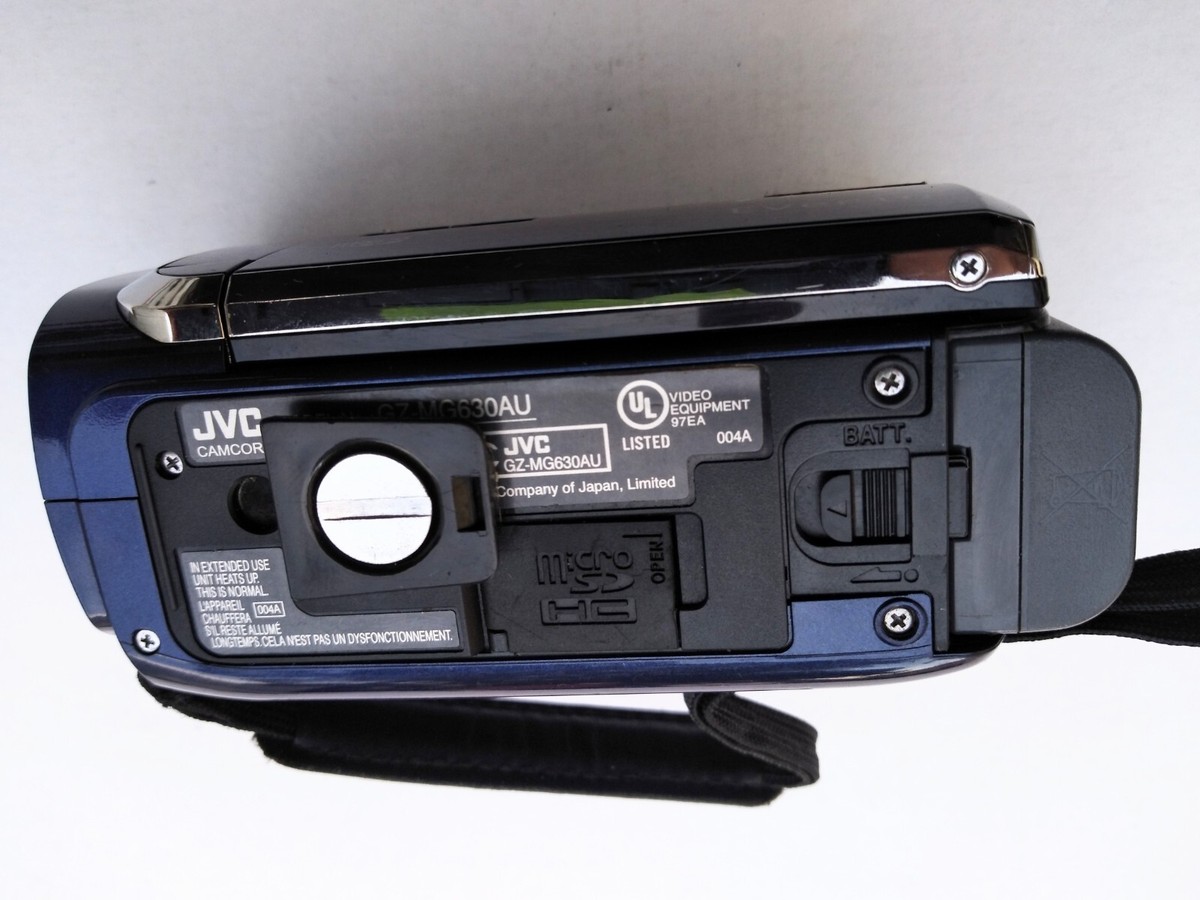 JVC GZ-MG630AU Everio 60GB Hard Drive Blue Digital Video Camcorder