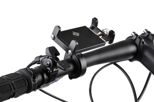 SOPORTE DE TELÉFONO DE ALEACIÓN UNIVERSAL para bicicleta Handelbar soporte de montaje de bicicleta GPS - Imagen 6 de 6