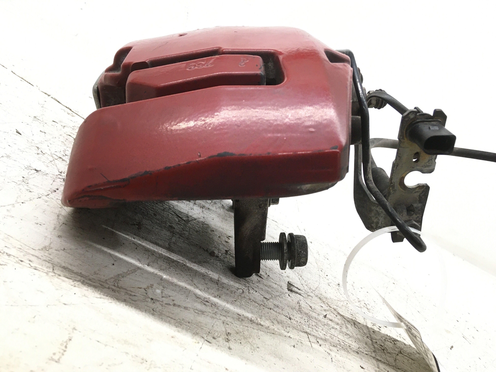2009-2011 BENTLEY CONTINENTAL FRONT RIGHT PASSENGER RED BRAKE CALIPER OEM