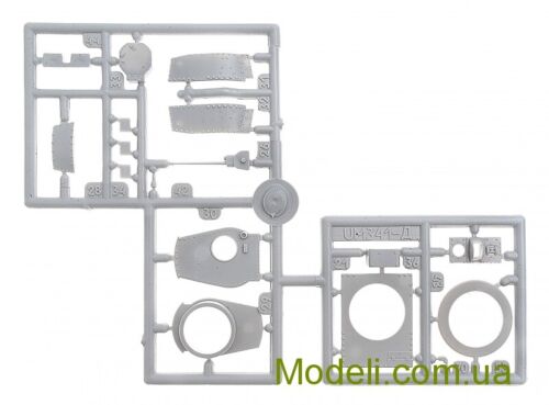 Unimodel 341 PZ KPFW 38T Ausf. G German Light Tank WW II 1/72 scale model kit - 第 10/10 張圖片