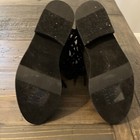 Sam Edelman, Taryn Studs, Black Fringe Ankle Boots, Size 3 — photo 6