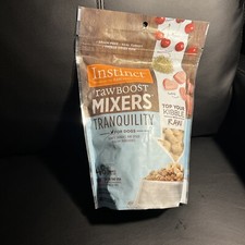 Instinct Rawboost Mixers TRANQUILITY Dog Food Topper Turkey 12.5 oz 48 servings