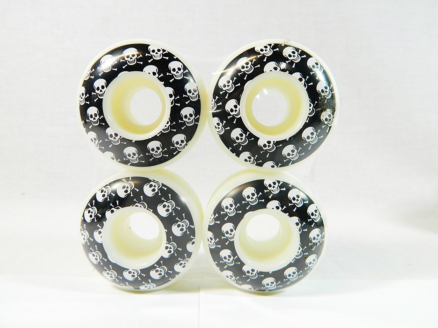 Cal 7 52mm Graphic Skateboard Wheels + Cal 7 Bearings 
