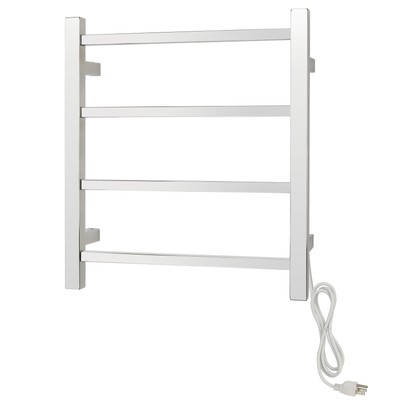 Palma Towel Warmer, Polished, Plug-in, 4 Bars TWS2-PLM04PP