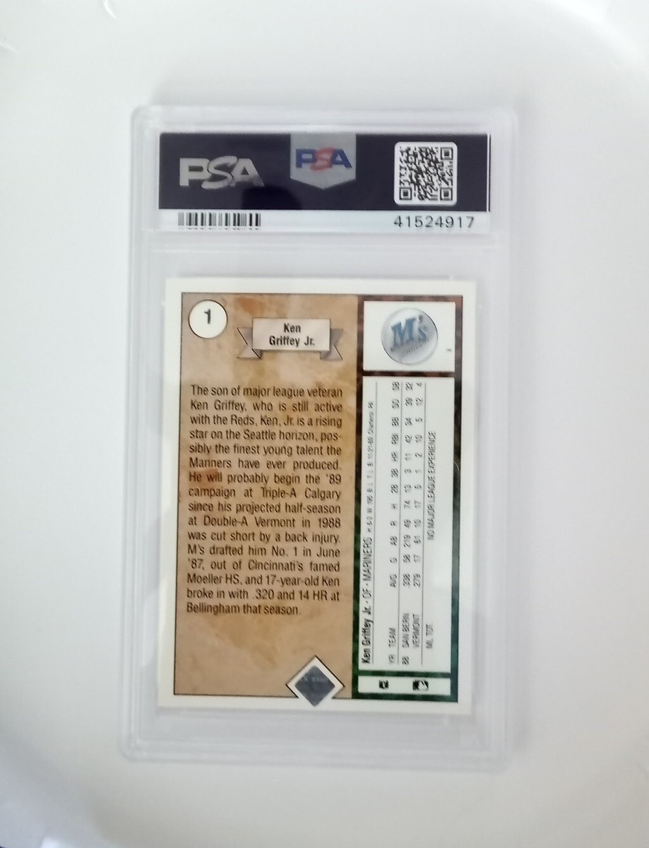 1989 Upper Deck #1 Ken Griffey Jr. Star Rookie PSA 9 | eBay