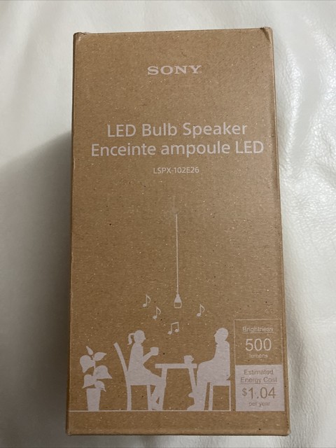 sony led bulb speaker