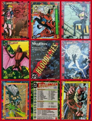 DC Bloodlines (1993, Skybox) Trading Cards Base Card Complete your set