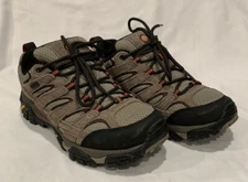 Merrell Moab 2 Men's Size 7 Leather Vibram J08871 Hiking Shoes Bark Brown