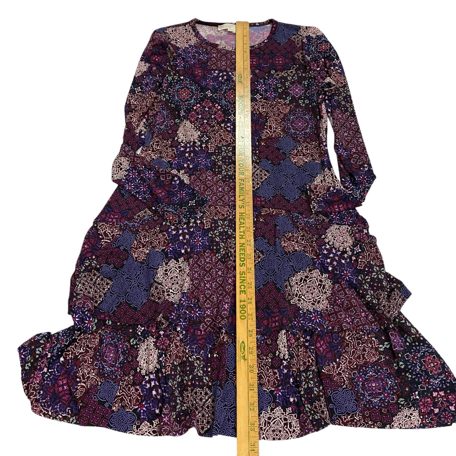 MICHAEL Michael Kors Patchwork Tiered Layer Hem D… - image 6