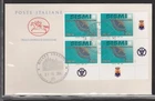2004 fdc horse Sismi in quartina