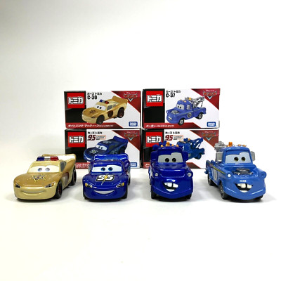 TOMICA Cars Lightning McQueen Day 2023 LMQ & Mater + Sheriff & President Japan