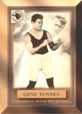 1996 Ringside Card #3 🥊 GENE TUNNEY (International Boxing Hall of Fame) 🥊