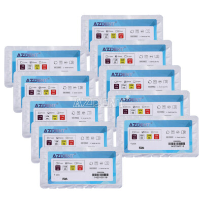 AZDENT Niti Rotary File Set For Endodontics – 25mm Reciprocating Root Canal Files, 4pcs/Box