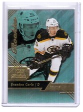 Brandon Carlo 2016-17 Fleer Showcase Rookies Flair Showcase Row 0 Card #Seat-47