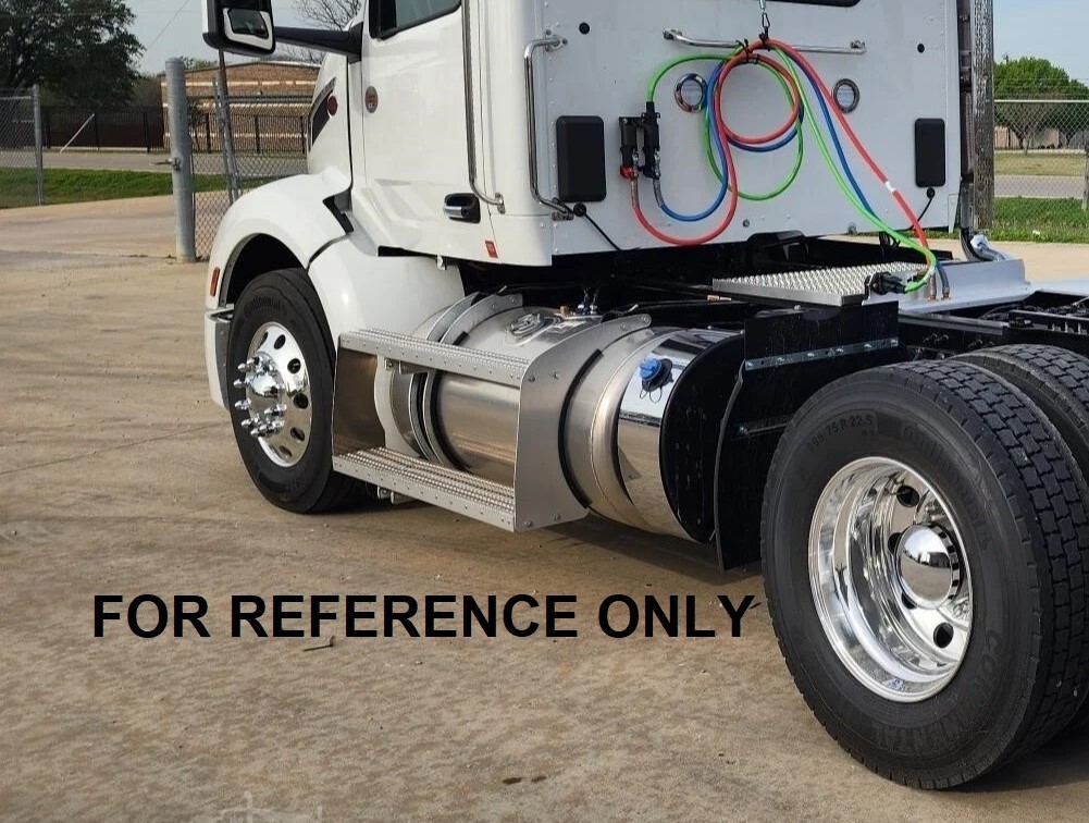 Peterbilt 567 579 Tank Step Side Support Bracket - 26"