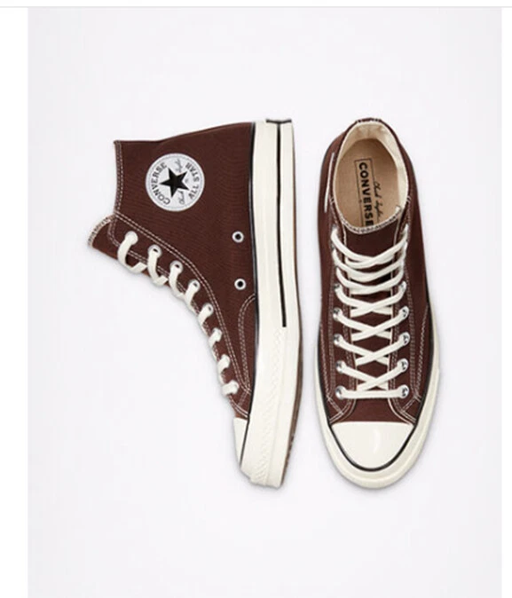 Converse Chuck 70 Leather High 'Colorblock - Dark Root Brown' | Men's Size 3.5