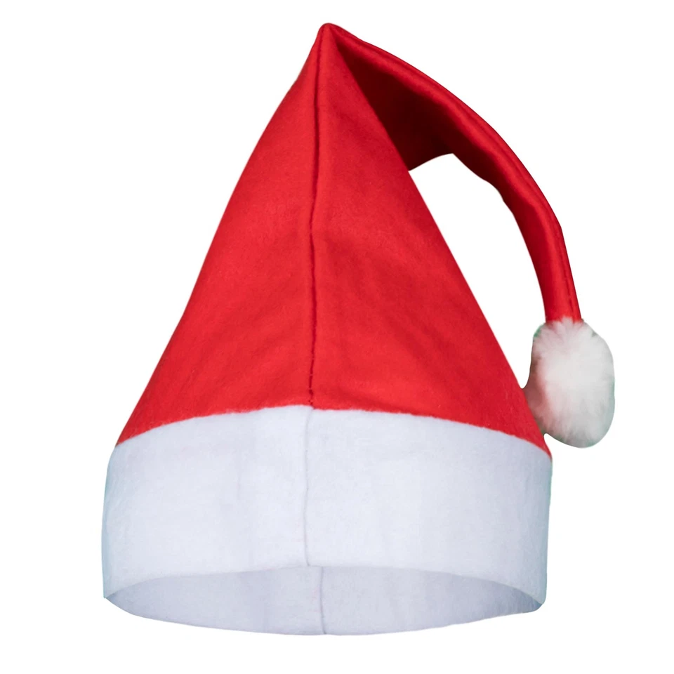 Gorro De Navidad Santa A2Z Con Pompones Elegante Cálido Festivo - Imagen 1 de 1