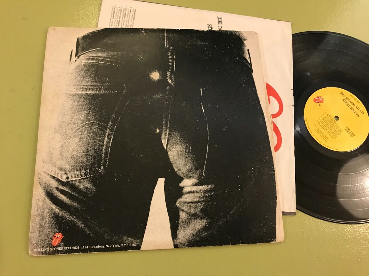 the rolling stones sticky fingers Real Zipper warhol LP '71 coc59100 MO at base! | eBay the rolling stones sticky fingers Real Zipper warhol LP '71 coc59100 MO at base! | eBay