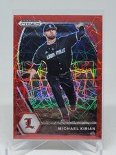 2021 Panini Prizm Draft Picks Red Velocity Michael Kirian Rookie #PDP173 E3E