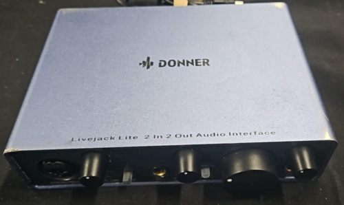 DONNER Livejack Lite 2 In 2 Out Audio Interface