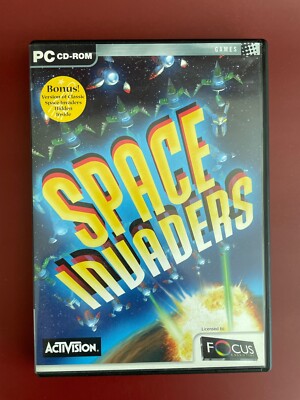 pc SPACE INVADERS Game REGION FREE (Works In US) PC CD-ROM