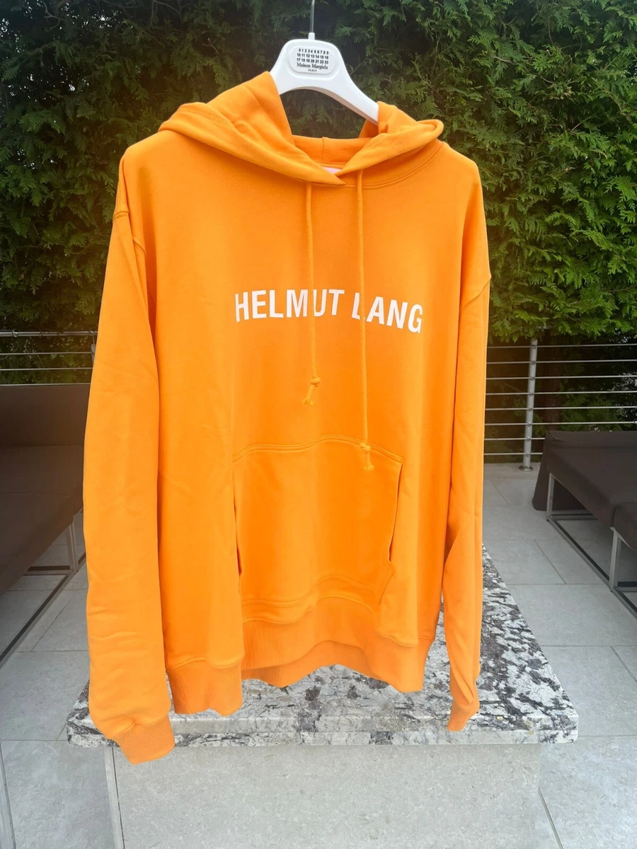Helmut lang cheap orange hoodie