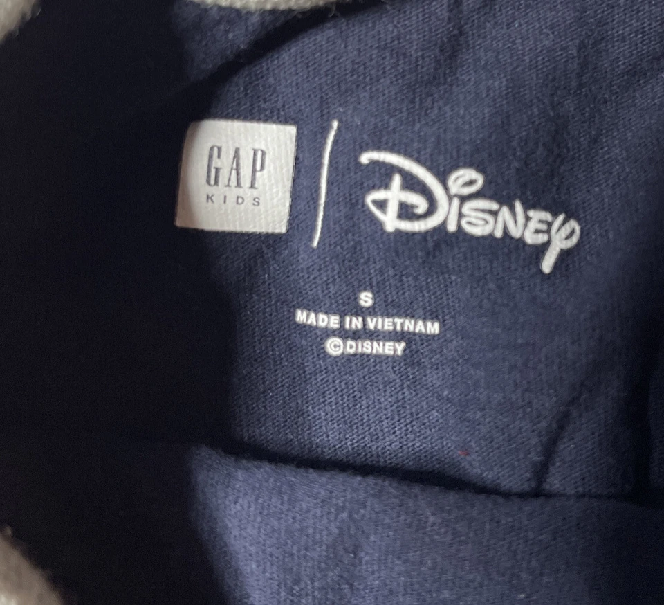 Preowned- Gap x Disney Bros 4 Life L/S Graphic Shirt Boys (Size S) - Image 3 of 4