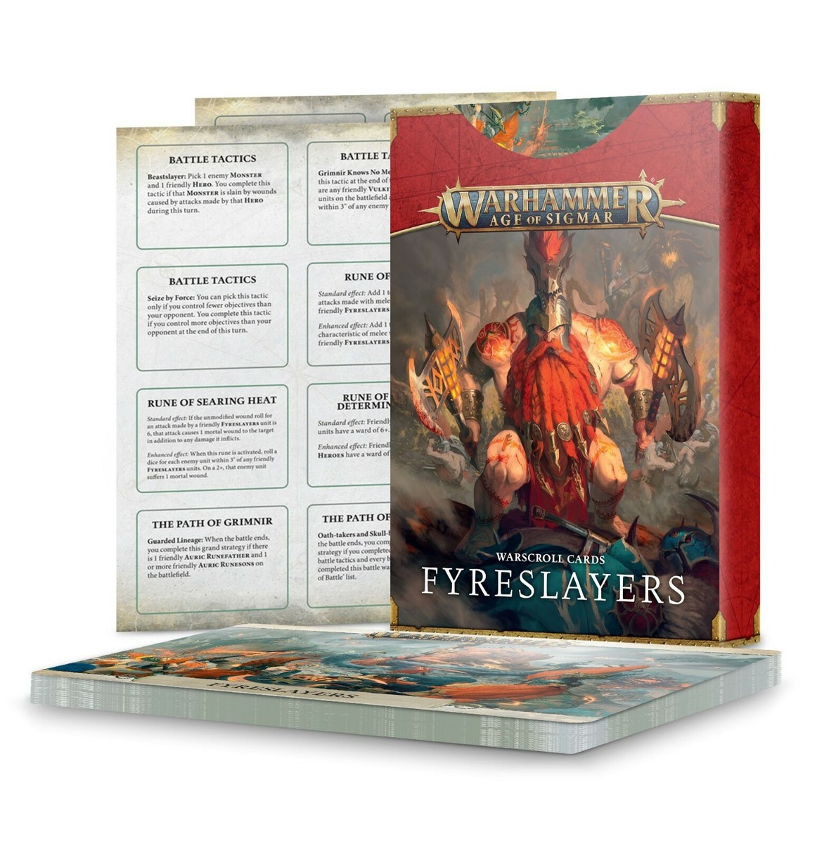 2022 Warscroll Cards Fyreslayers 3rd Edition Warhammer AOS NEW | eBay