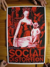 Social Distortion Poster Concert Baltimore 2007