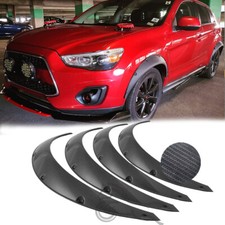 For Mitsubishi Outlander Sport Carbon Fender Flares Wide Wheel Arches Body Kits