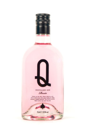 Rose Gin ''Q'' aus Barcelona, 0,7 L, 37,5% vol.