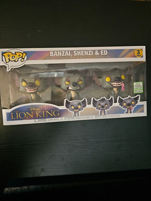 Funko Pop! Vinyl: Disney - Hyenas 3pk - Banzai, Shenzi & Ed