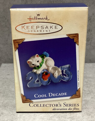 Hallmark 2003 Keepsake Ornament Cool Decade 4th in Series Fox
