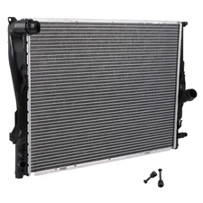 For 2008-2013 BMW 128i 2009-2013 328i xDrive Aluminum Radiator CU2882 4-Door