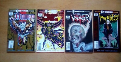 4 AUSGABEN VON ''MARVEL FRONTIER'' COMICS ALLE 1. AUSGABEN 1993 GUT/SEHR GUTER ZUSTAND