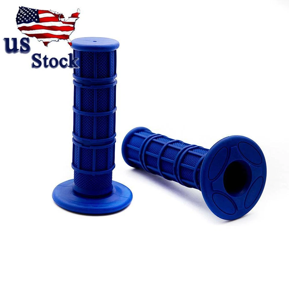 Empuñaduras de goma azul para Honda CR80R/85R CRF150R CR125R/250R CRF450R CRF230 Foto 3 de 4