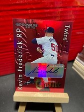 2002 Donruss Rookies Crusade Autographs #RC12 Kevin Frederick /150